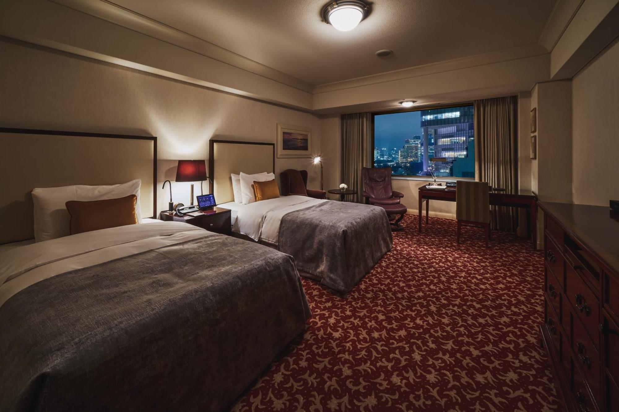 Imperial Hotel Tokió Kültér fotó Deluxe Twin Room