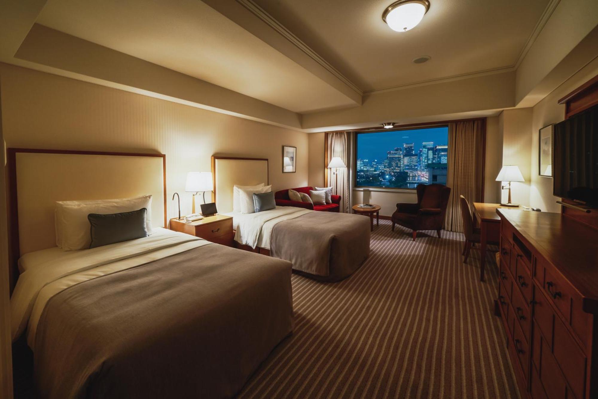 Imperial Hotel Tokió Kültér fotó Deluxe Twin