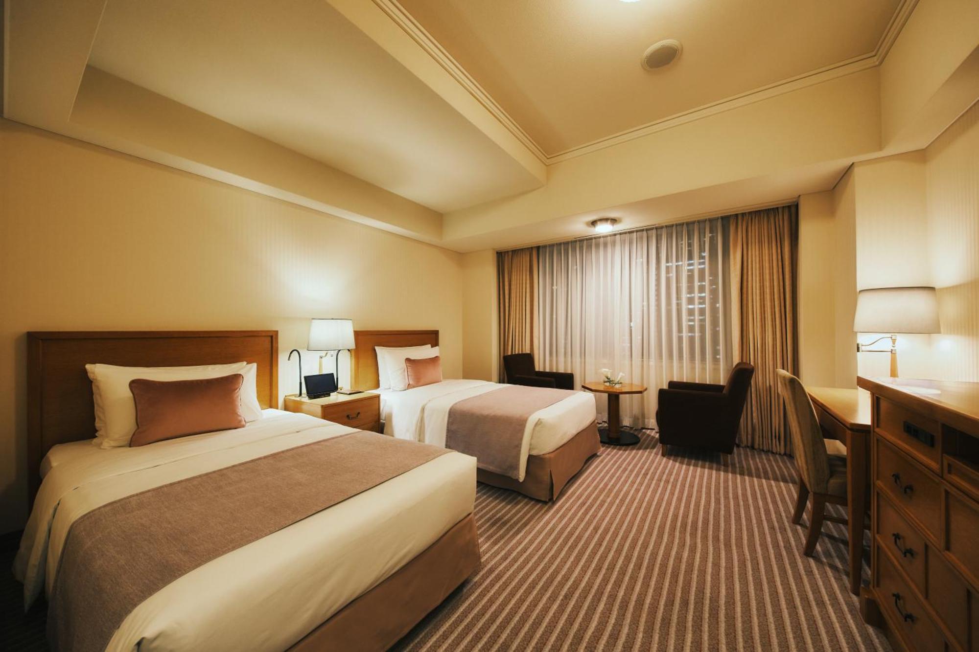 Imperial Hotel Tokió Kültér fotó Deluxe Twin Room